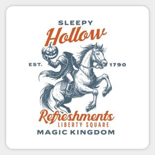 Sleepy Hollow Refreshments Liberty Square Orlando Florida Theme Park Sticker